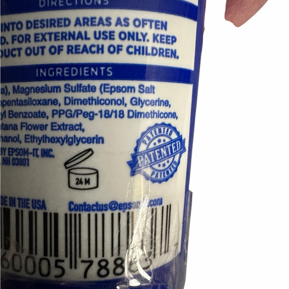 Epsom-It Soothing Muscle Lotion - Convenient packaging, apply when needed - Picture 6 of 7